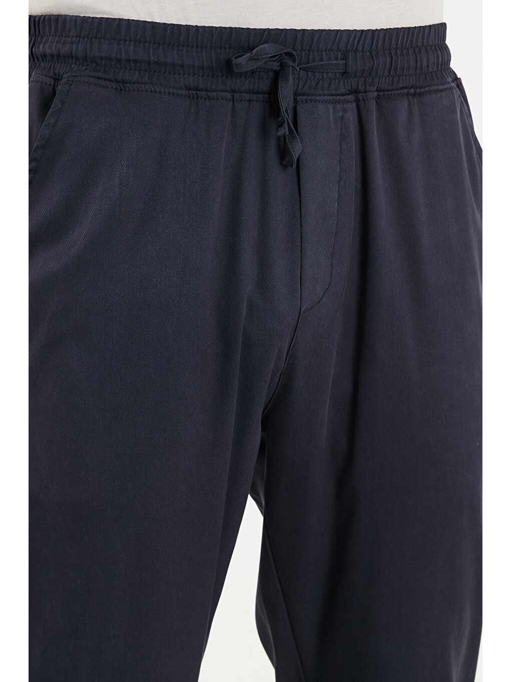 Lacivert Slim Fit Normal Bel Boru Paça Denim Pantolon 5545c82mılano-5