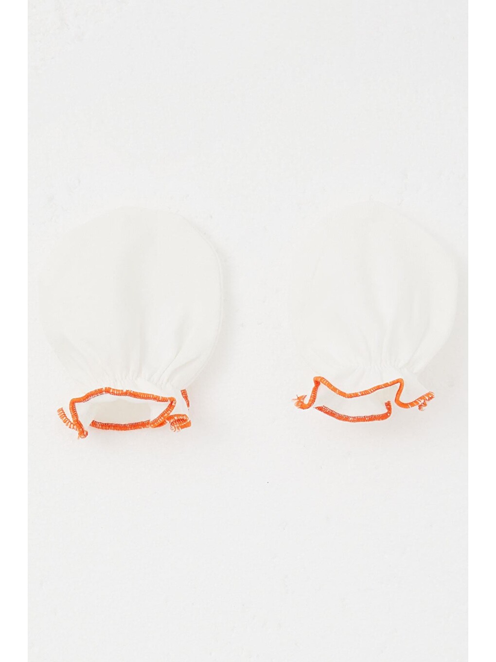 Yenidoğan Bebek Eldiven Basic Ekru (7 X 9 Cm)-1