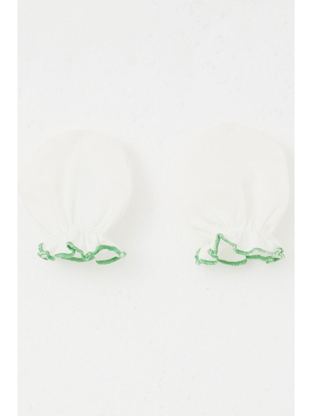 Yenidoğan Bebek Eldiven Basic Ekru (7 X 9 Cm)-1
