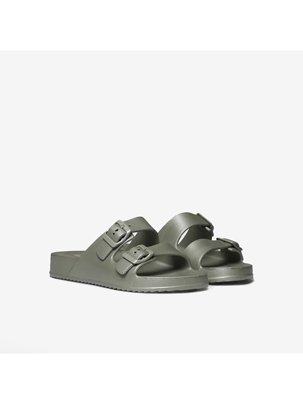 Haki Kadın Terlik Creta Waterproof Rubber Sandal-1