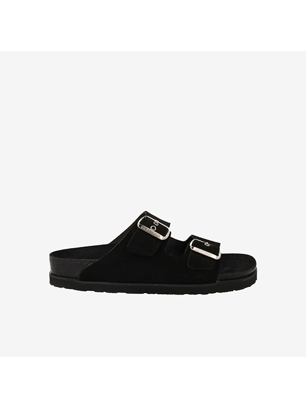 Siyah Kadın Terlik G104349 Hawaıı Velour Black
