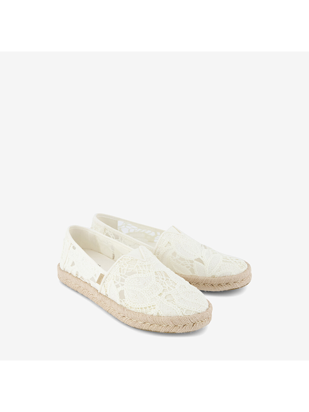 Bej Kadın Espadril 10023030 10023026 Alpargata Rope 2.0 Floral Crochet-3
