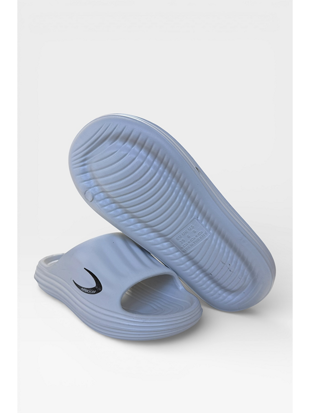 Unisex Ultra Yumuşak Taban Eva Terlik Gri-7