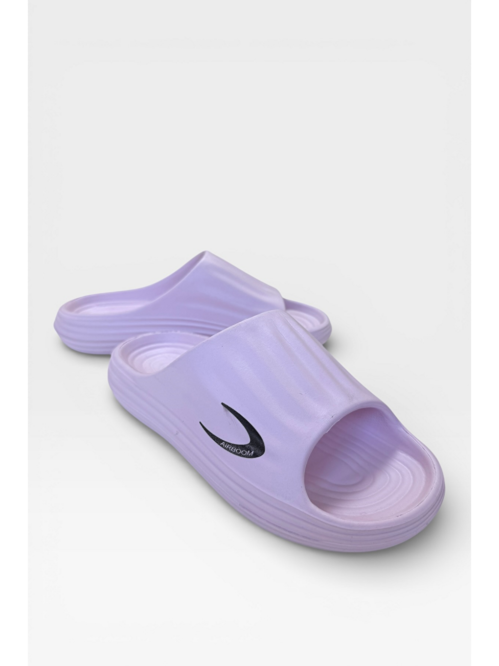 Unisex Ultra Yumuşak Taban Eva Terlik Lila-3