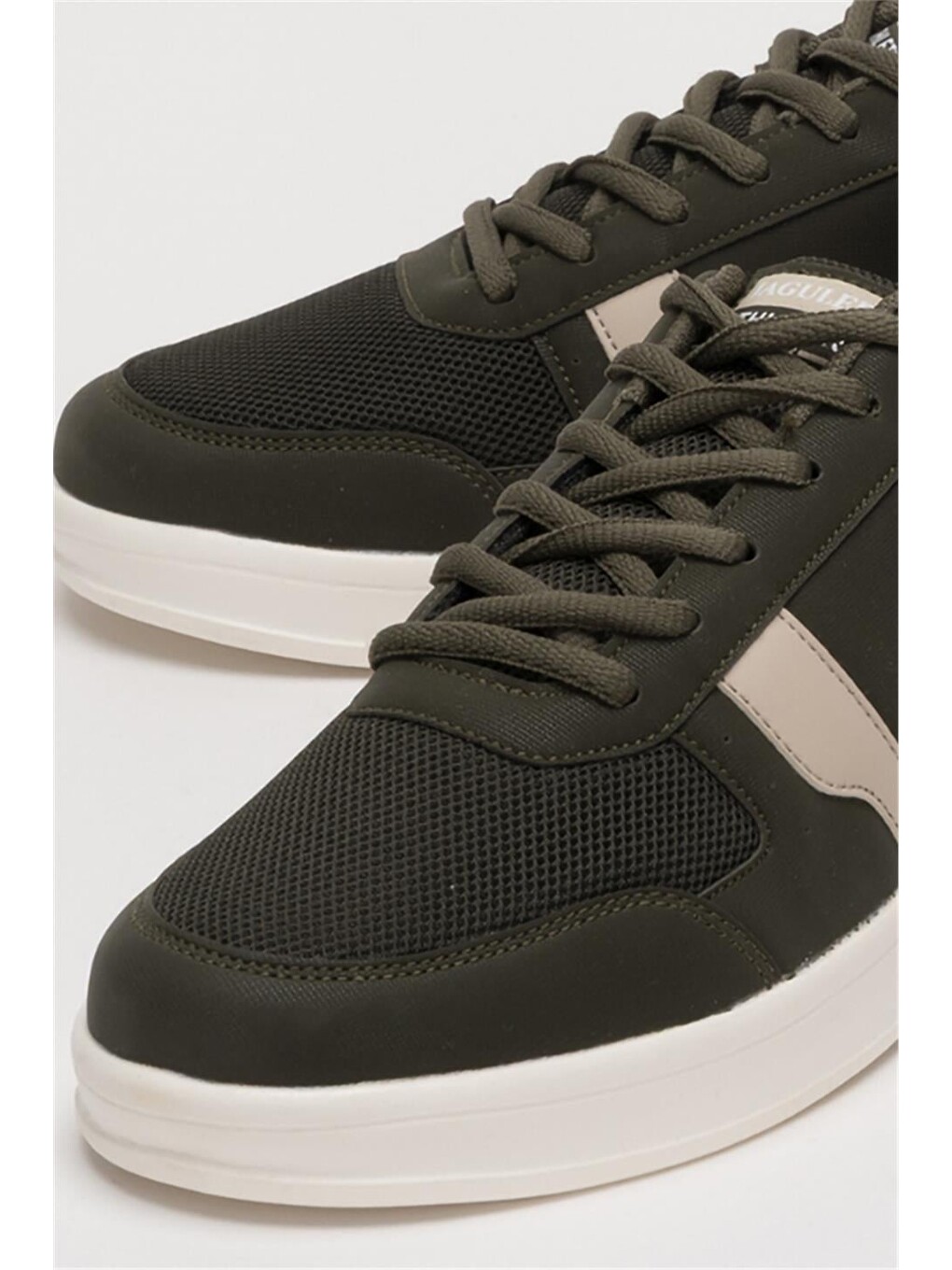 Erkek Günlük Sneaker Rahat Spor Ayakkabı Haki-9
