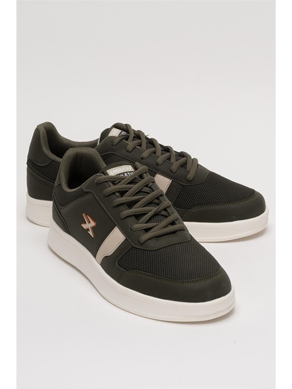 Erkek Günlük Sneaker Rahat Spor Ayakkabı Haki-2
