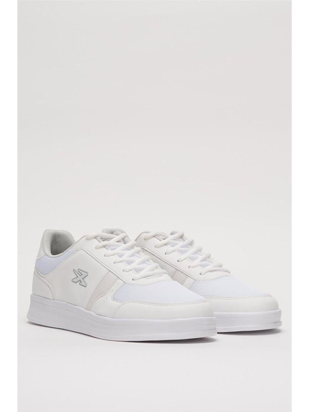 Erkek Günlük Sneaker Rahat Spor Ayakkabı Beyaz-4