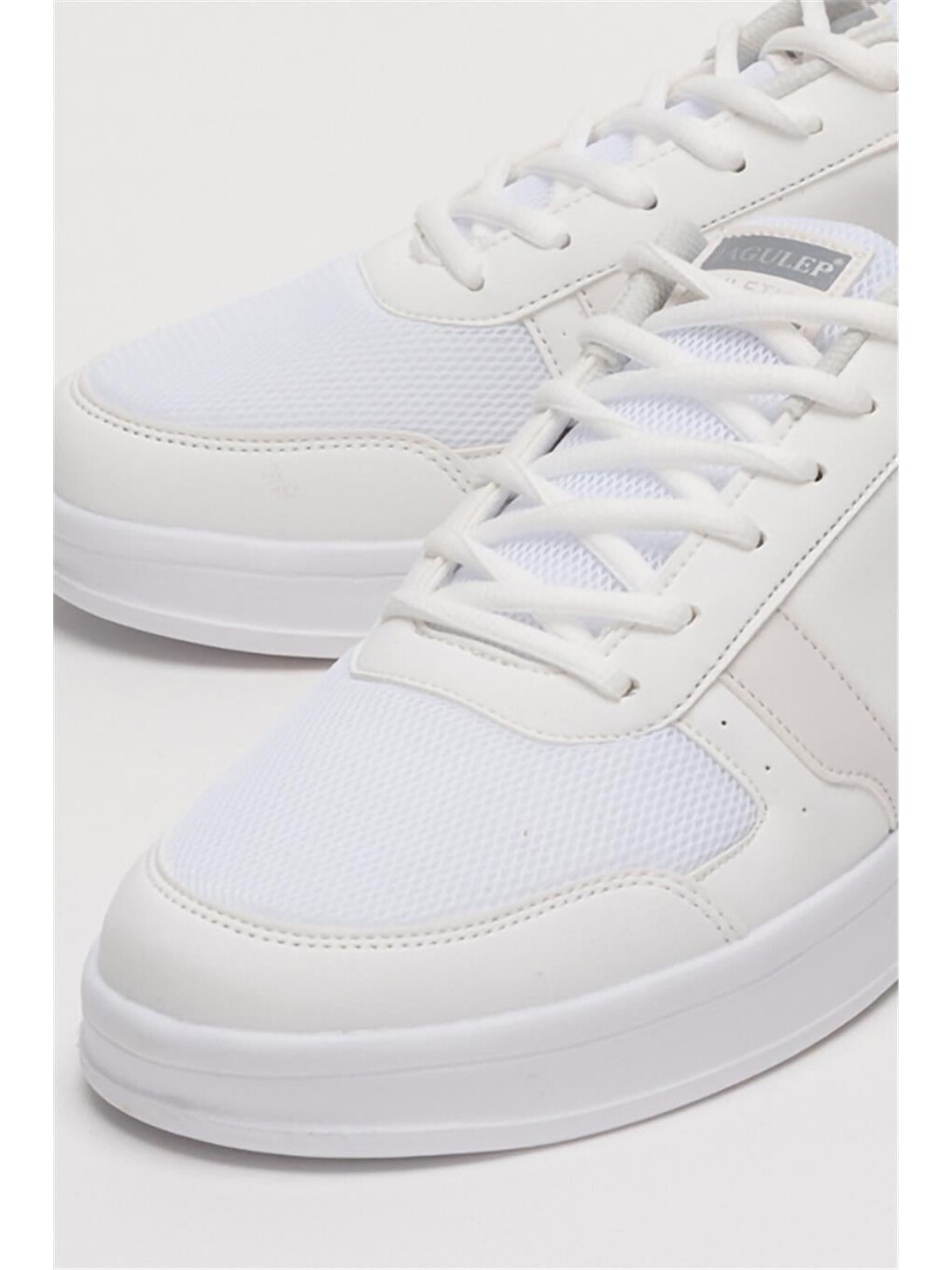 Erkek Günlük Sneaker Rahat Spor Ayakkabı Beyaz-7