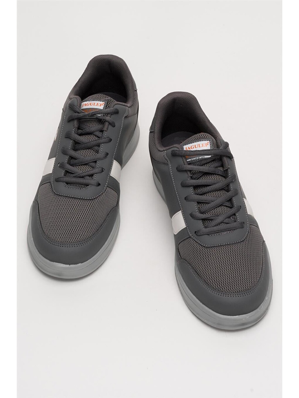 Gri Erkek Günlük Sneaker Rahat Spor Ayakkabı Füme-9