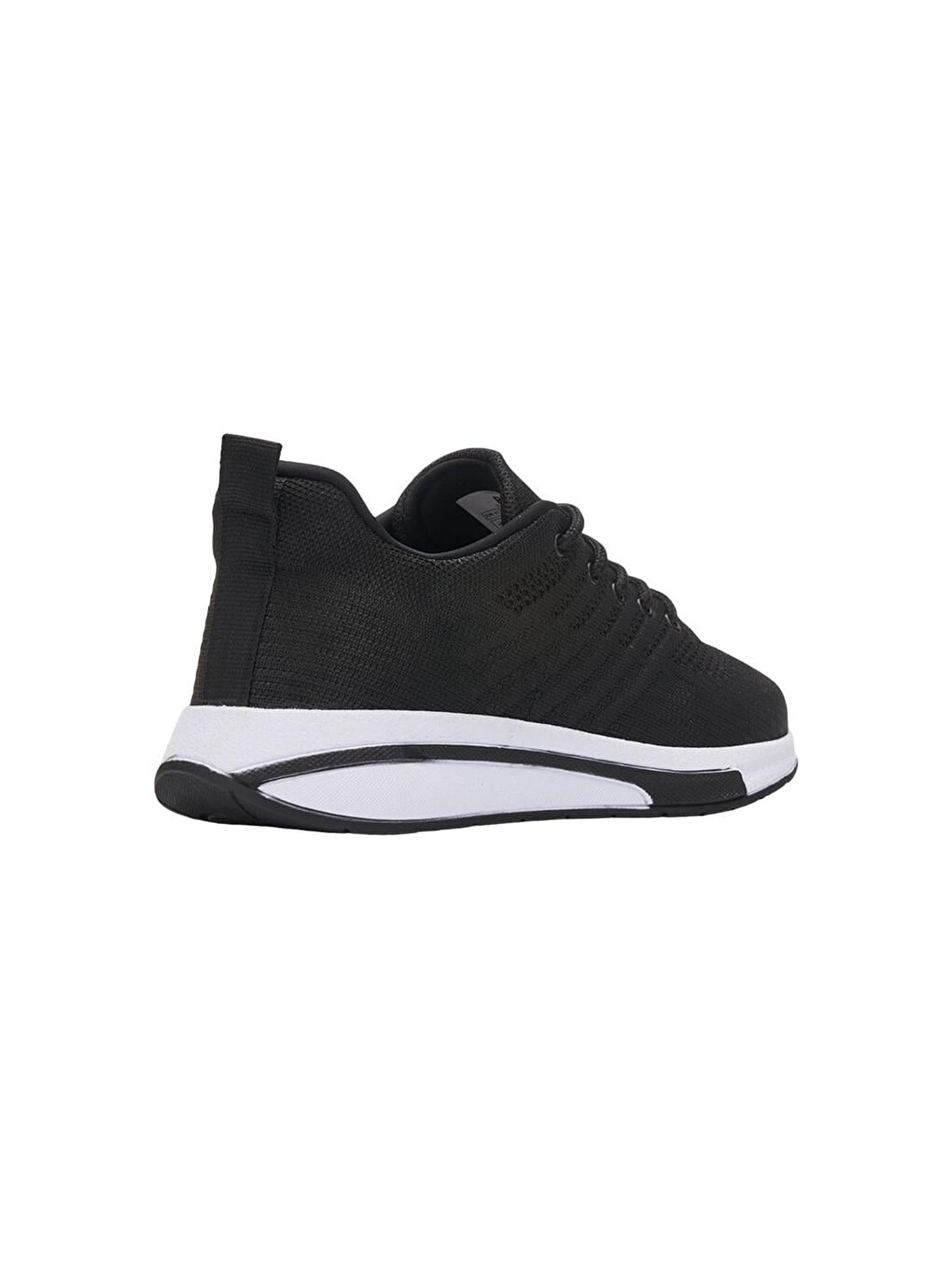 Unisex Yazlık Triko Spor Ayakkabı Siyah Beyaz-6