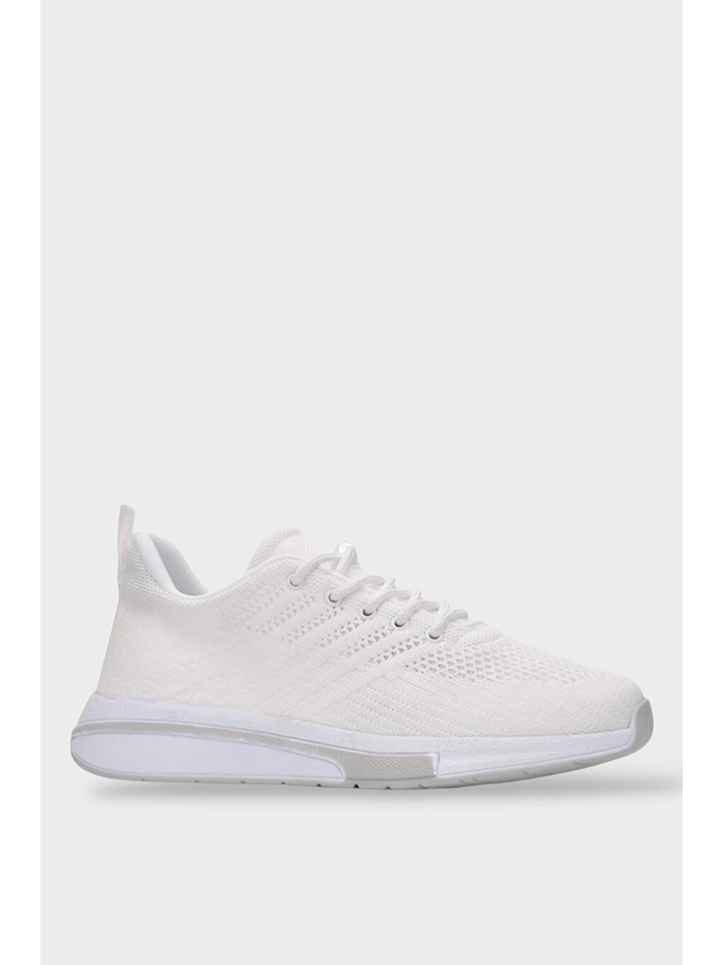 Unisex Yazlık Triko Spor Ayakkabı Beyaz