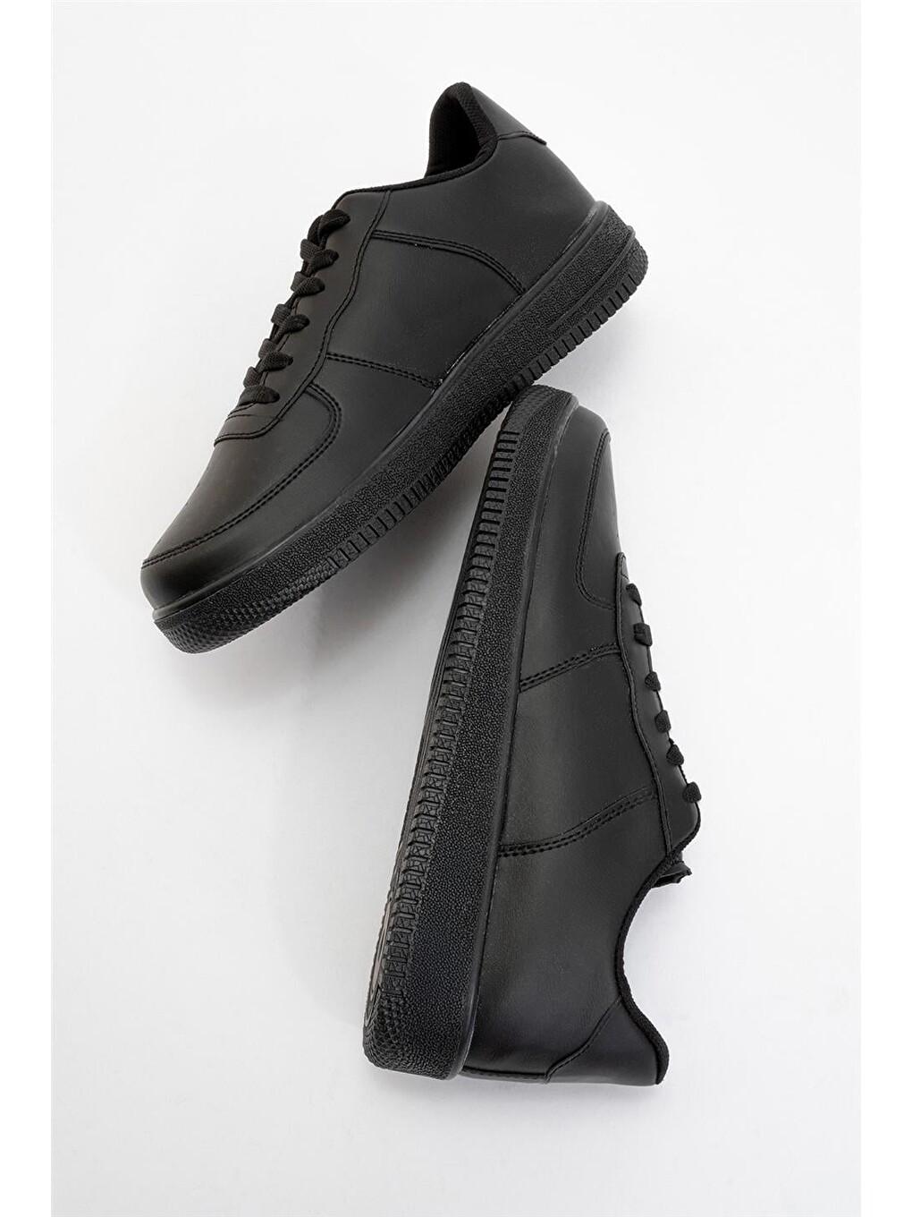 Unisex Spor Sneaker Ayakkabı Siyah-11