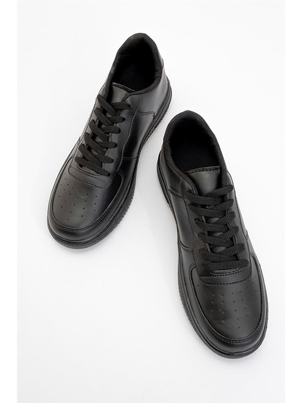Unisex Spor Sneaker Ayakkabı Siyah-8