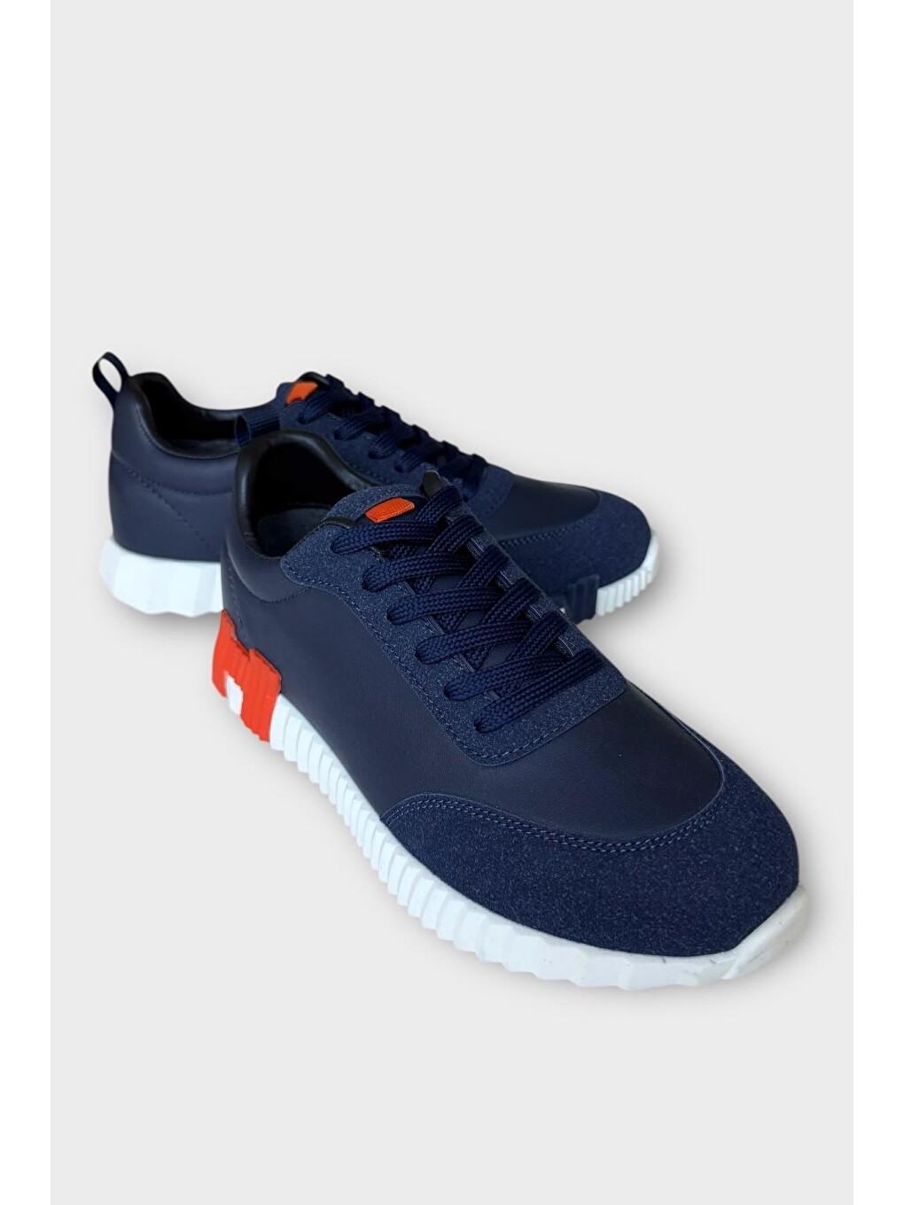 Erkek Günlük Sneaker Ayakkabı Lacivert-1