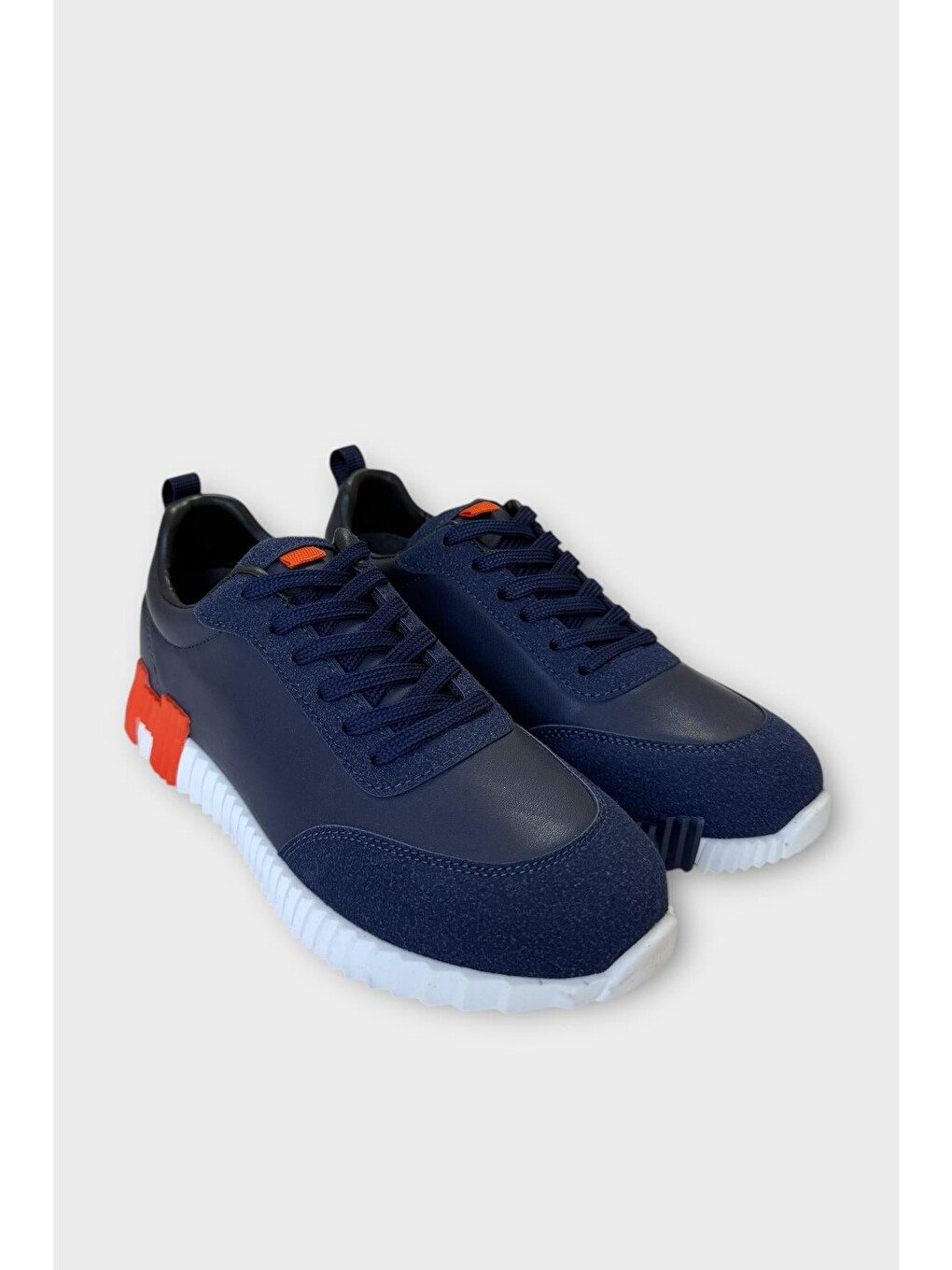 Erkek Günlük Sneaker Ayakkabı Lacivert-2