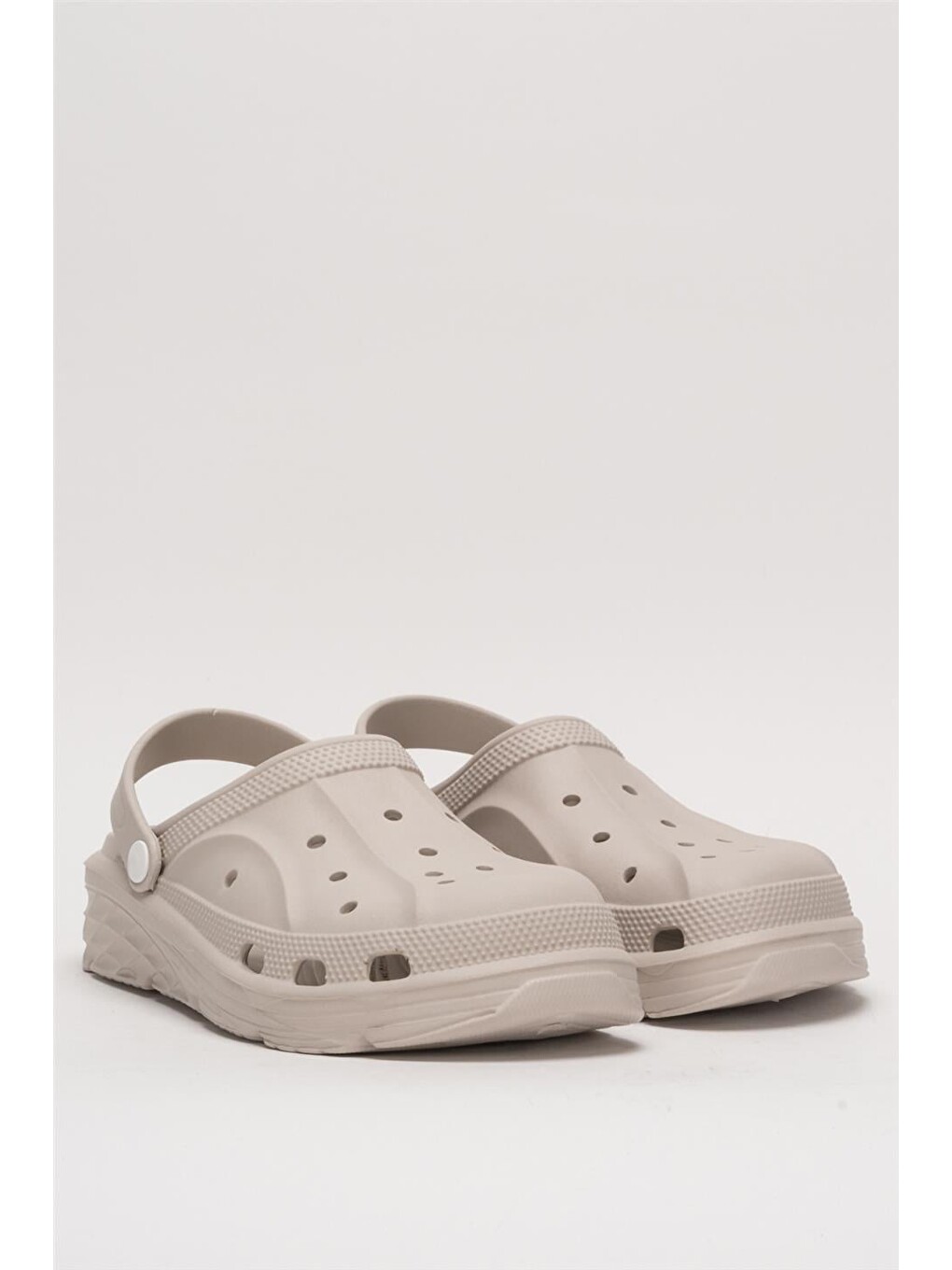 Bej Erkek Eva Rahat Comfort Terlik Vizon-4