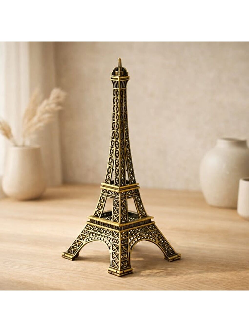 Sarı Eyfel Kulesi - Gold - 18 cm