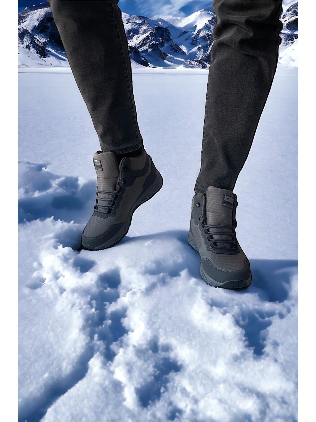 Gri Su İtici Outdoor Erkek Bot Füme-12
