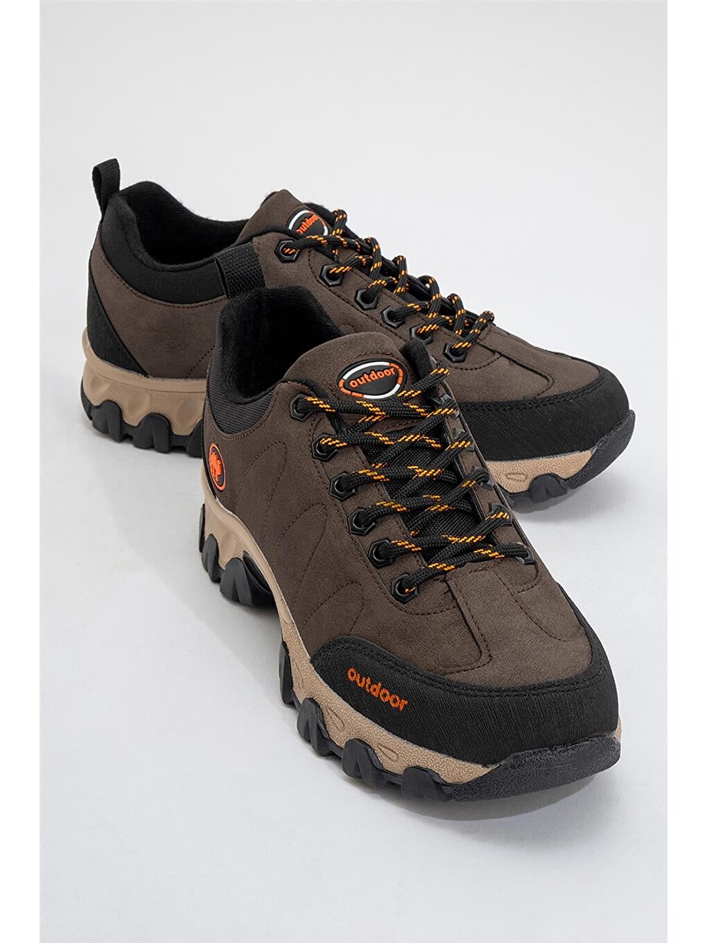 Soğuk Geçirmez Unisex Outdoor Trekking Bot Ayakkabı Kahverengi-1