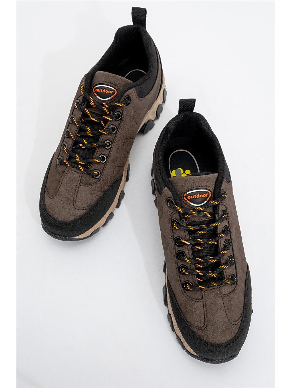 Soğuk Geçirmez Unisex Outdoor Trekking Bot Ayakkabı Kahverengi-7