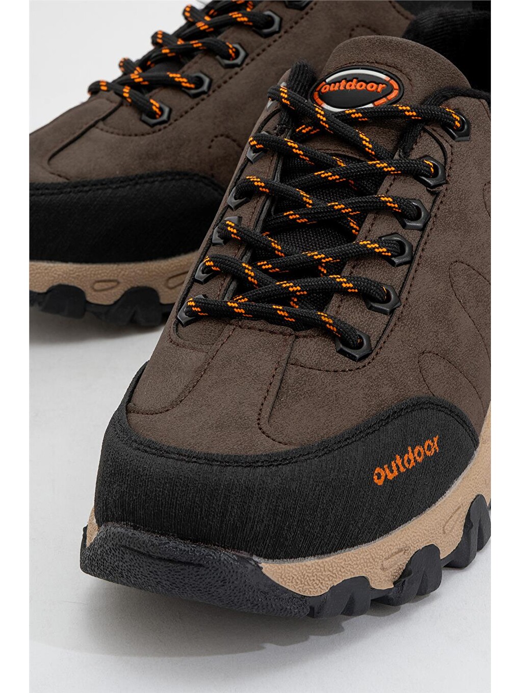 Soğuk Geçirmez Unisex Outdoor Trekking Bot Ayakkabı Kahverengi-4