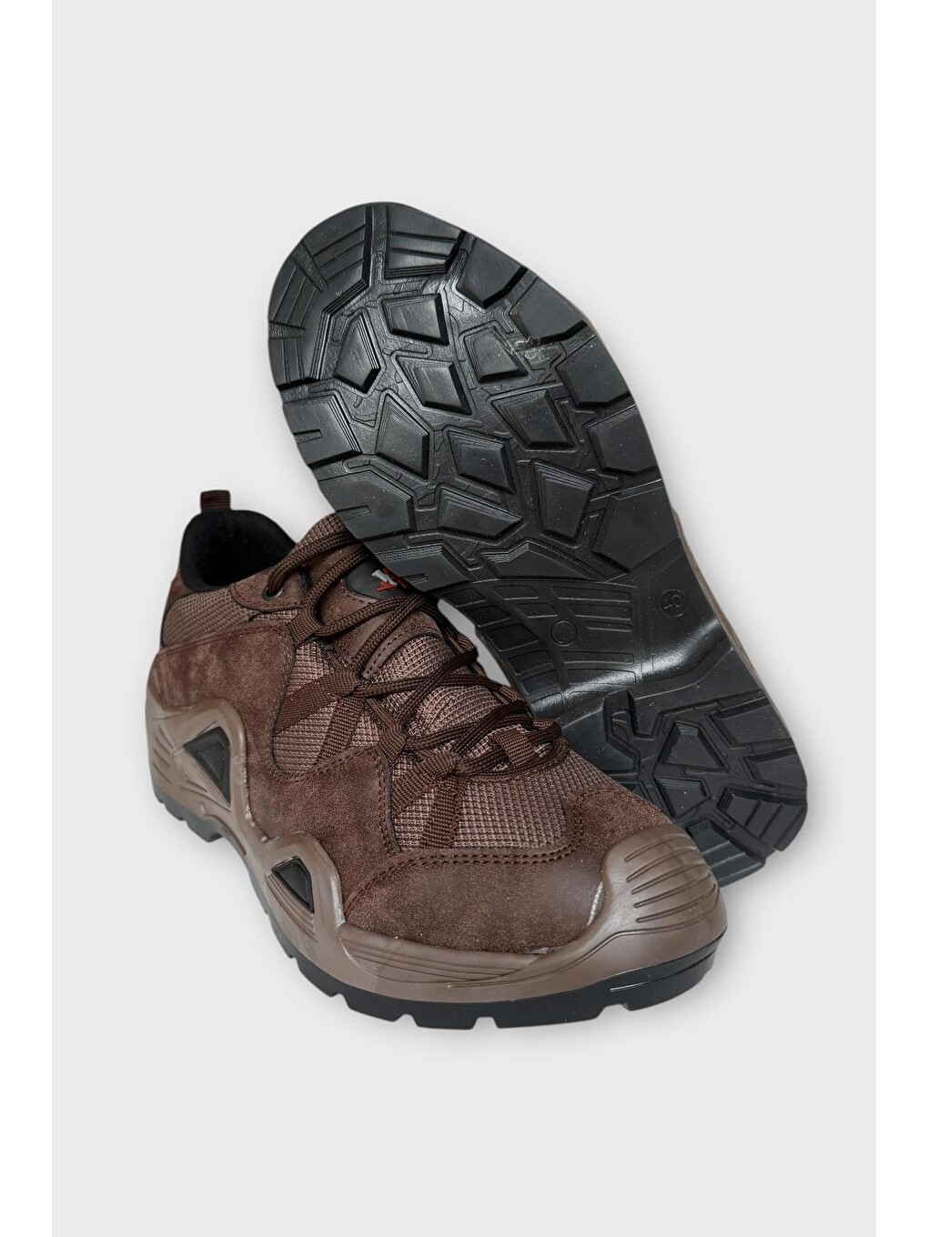 Kışlık Taktikal Su Geçirmez Ve Kaymaz Taban Erkek Trekking & Outdoor Bot Kahverengi-9