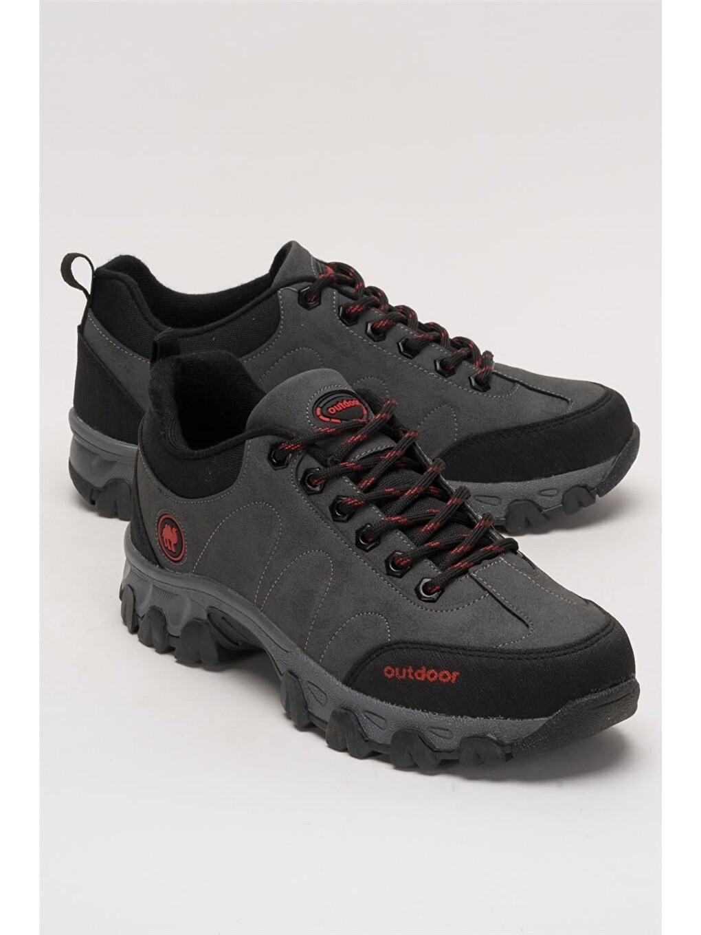 Soğuk Geçirmez Unisex Outdoor Trekking Bot Ayakkabı Gri-1