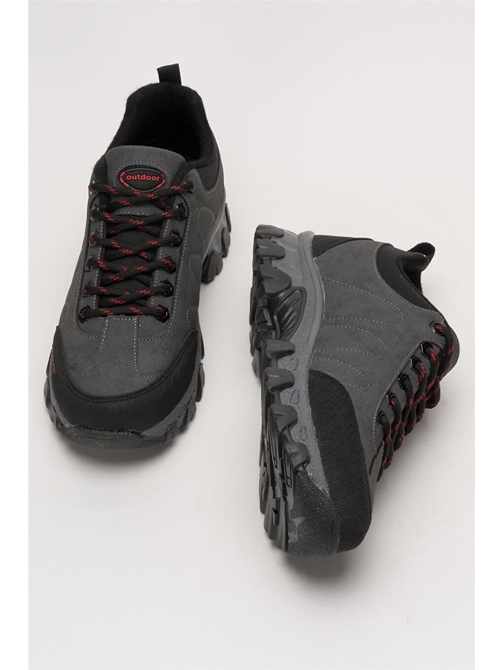 Soğuk Geçirmez Unisex Outdoor Trekking Bot Ayakkabı Gri-6