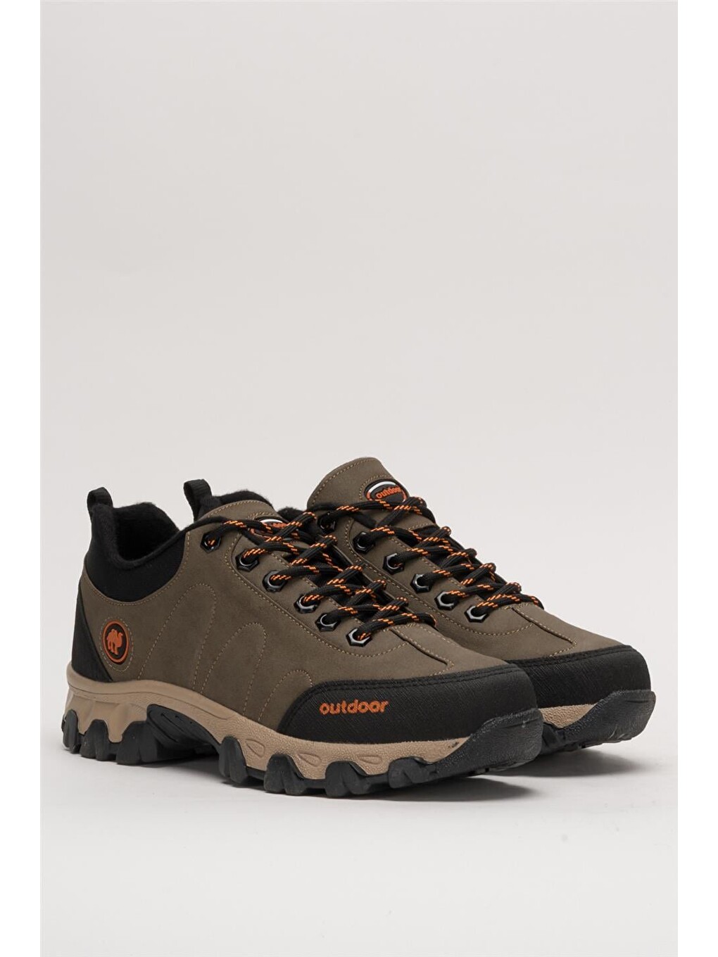 Bej Soğuk Geçirmez Unisex Outdoor Trekking Bot Ayakkabı Vizon-3