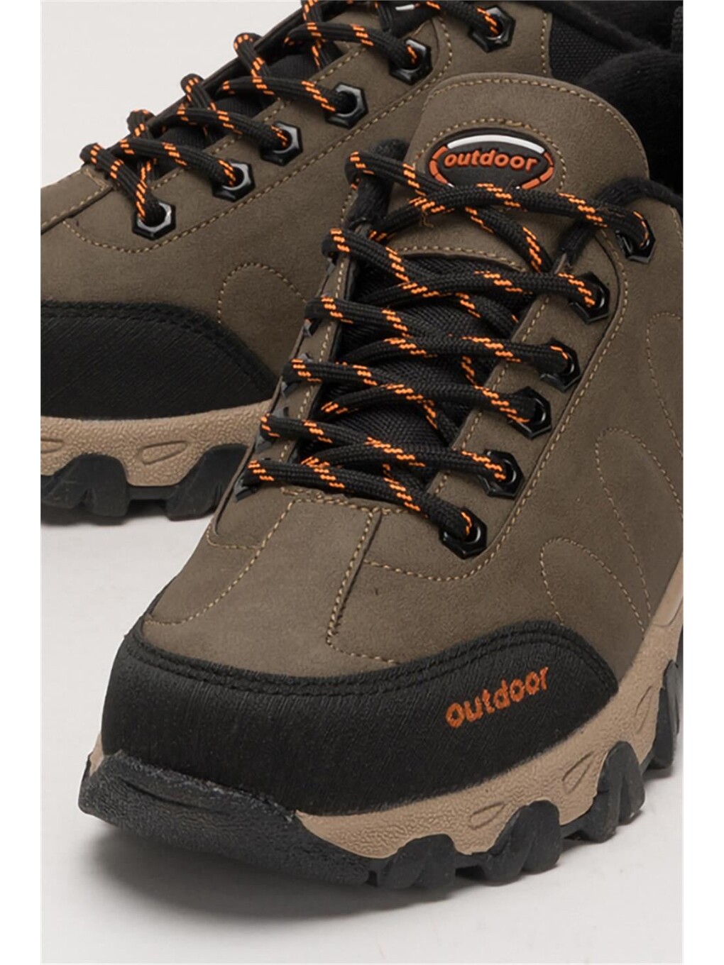 Bej Soğuk Geçirmez Unisex Outdoor Trekking Bot Ayakkabı Vizon-9
