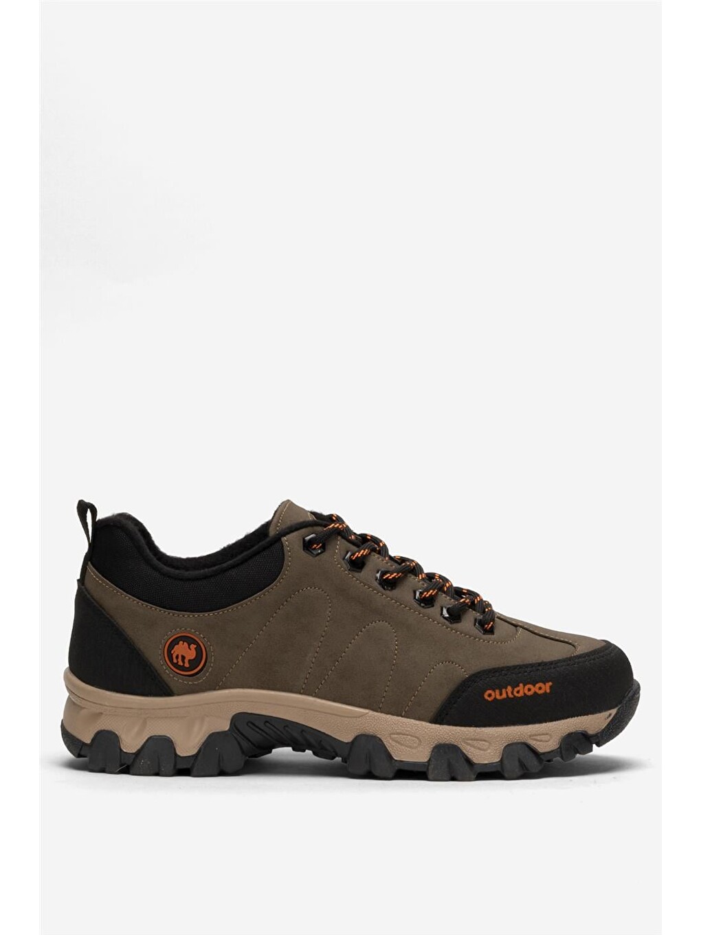 Bej Soğuk Geçirmez Unisex Outdoor Trekking Bot Ayakkabı Vizon-1