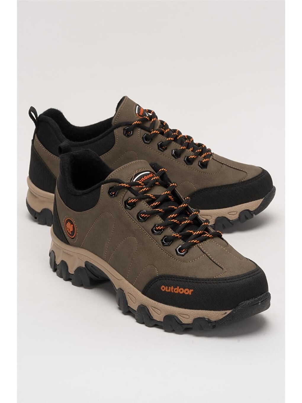 Bej Soğuk Geçirmez Unisex Outdoor Trekking Bot Ayakkabı Vizon-2