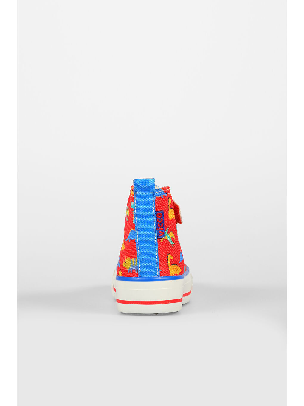 Ada Desenli Unisex Bebek Kırmızı Sneaker-4