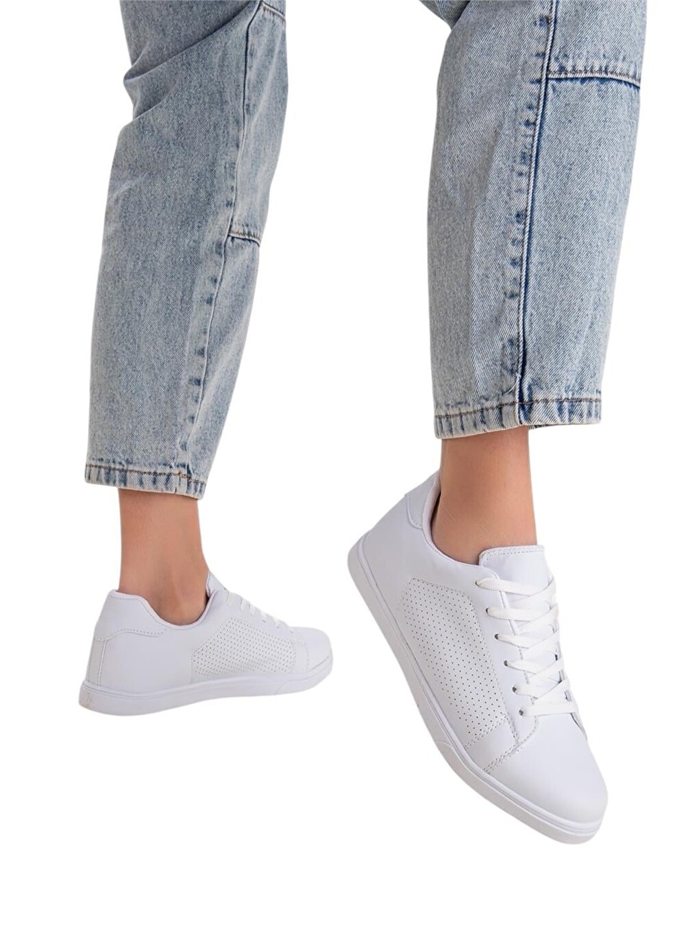 Kadın Spor Sneaker Ayakkabı Beyaz-14