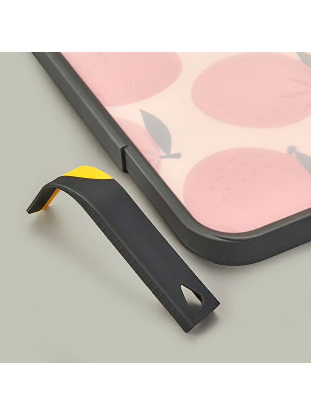 Karışık Çift Taraflı Desenli Kesme Tahtası - Asorti - 39x29 cm-5