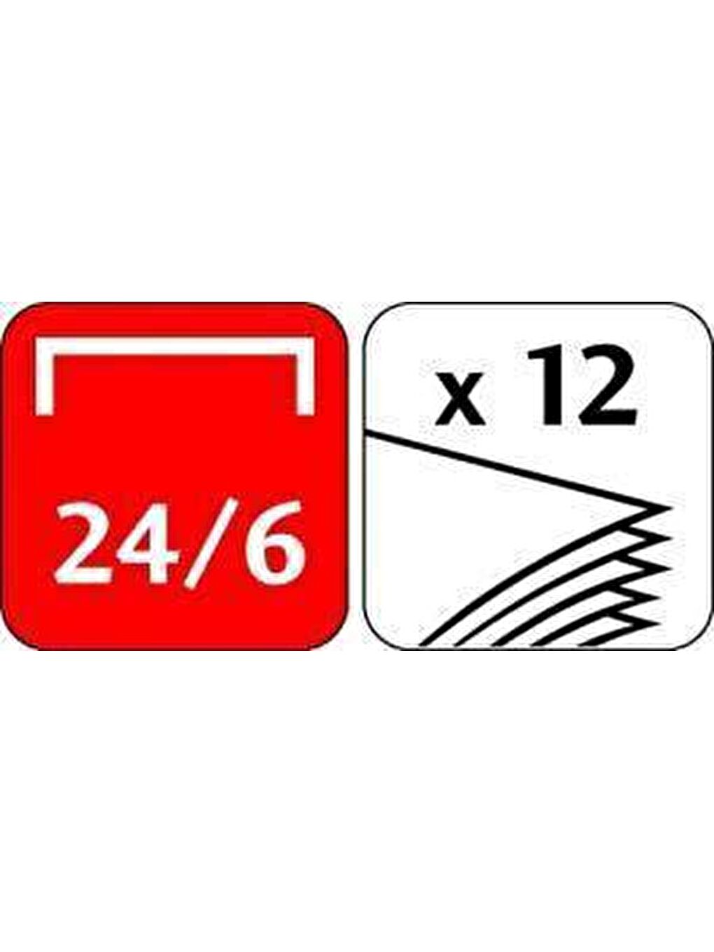 Maped Essentials Metal Mini 24/6 Zımba Siyah(524118) - 3