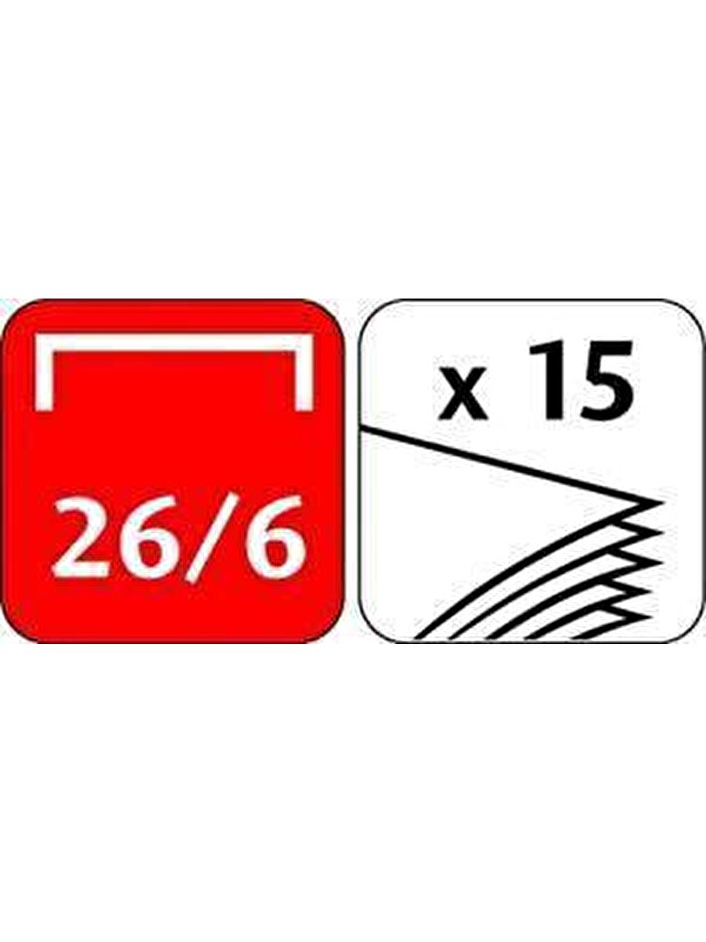 Maped Essentials Metal Mini 24/6 Zımba Siyah(524118) - 4