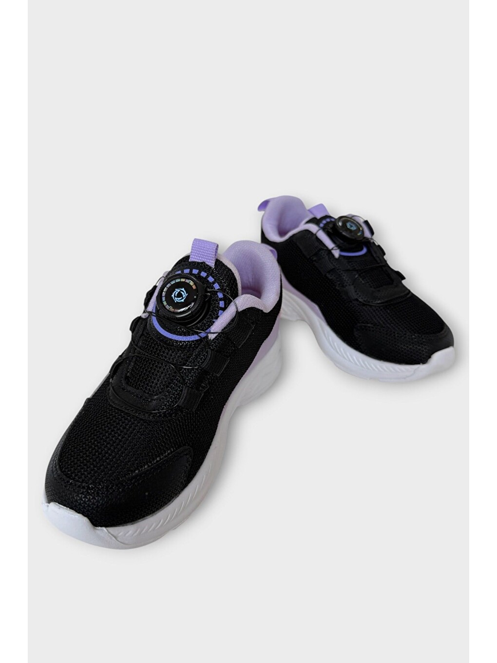 Otomatik Bağcıklı Çocuk Spor Ayakkabı Lila-4