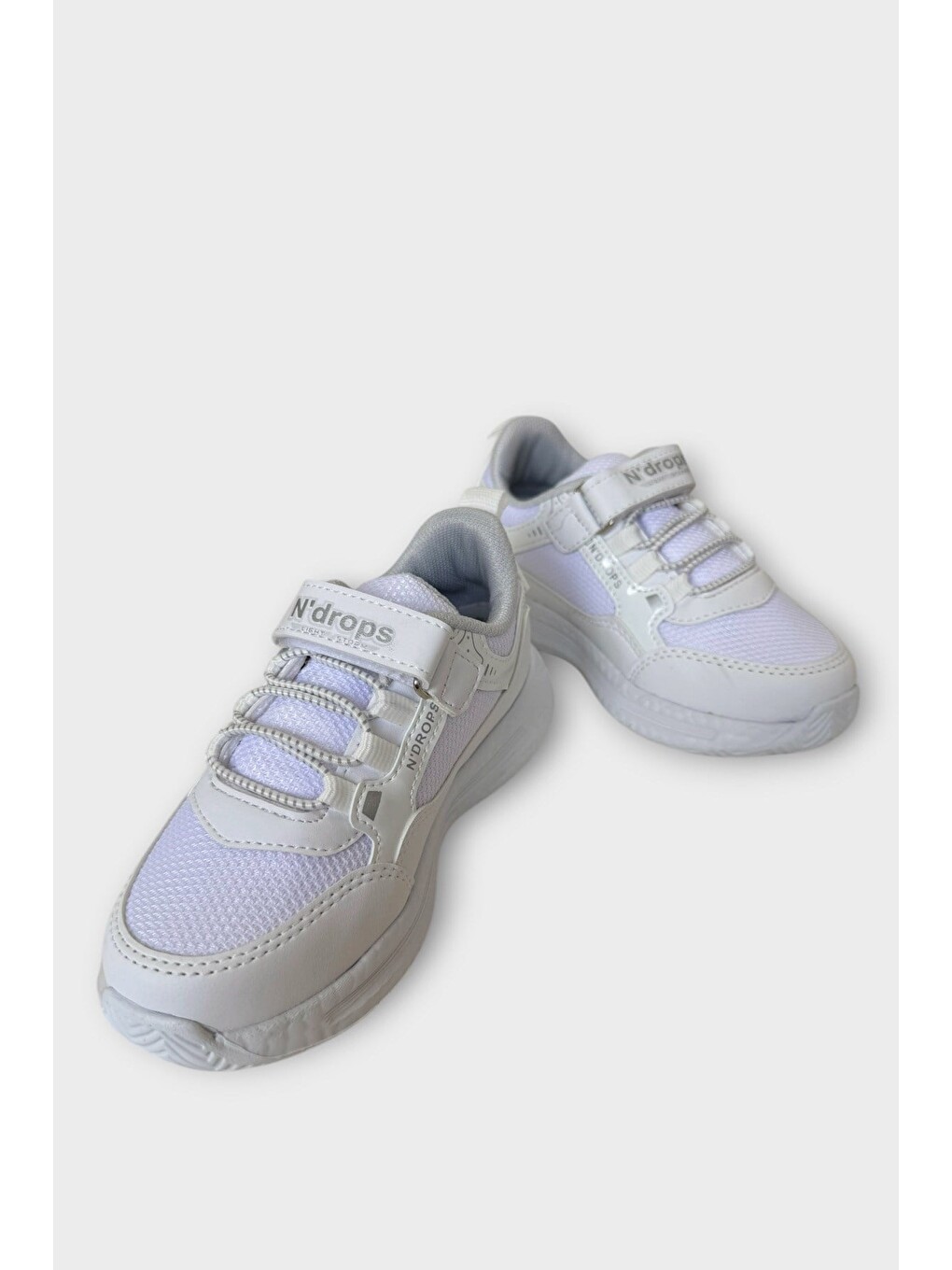 Cırtlı Hafif Anatomik Taban Günlük Sneaker Çocuk Spor Ayakkabı Beyaz-3