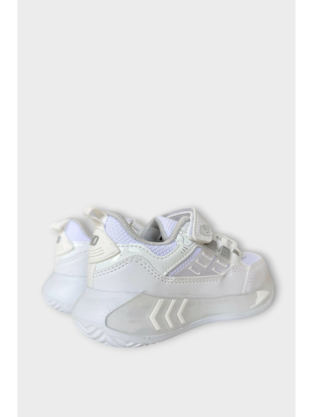 Cırtlı Hafif Anatomik Taban Günlük Sneaker Çocuk Spor Ayakkabı Beyaz-5