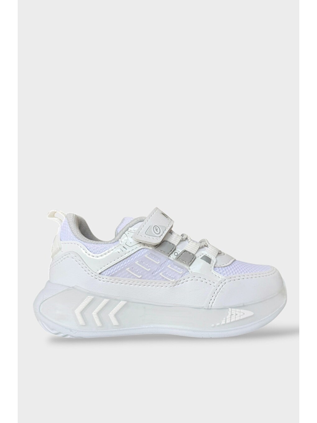 Cırtlı Hafif Anatomik Taban Günlük Sneaker Çocuk Spor Ayakkabı Beyaz-1