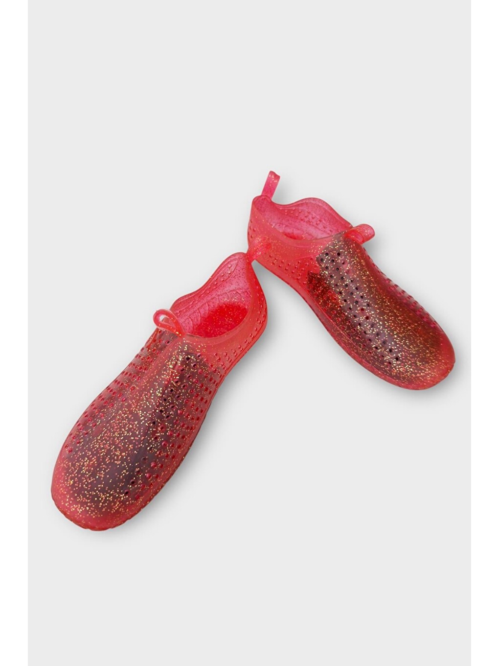 Kırmızı Çocuk Kaydırmaz Taban Unisex Plaj Deniz Ayakkabısı Kirmizi-2