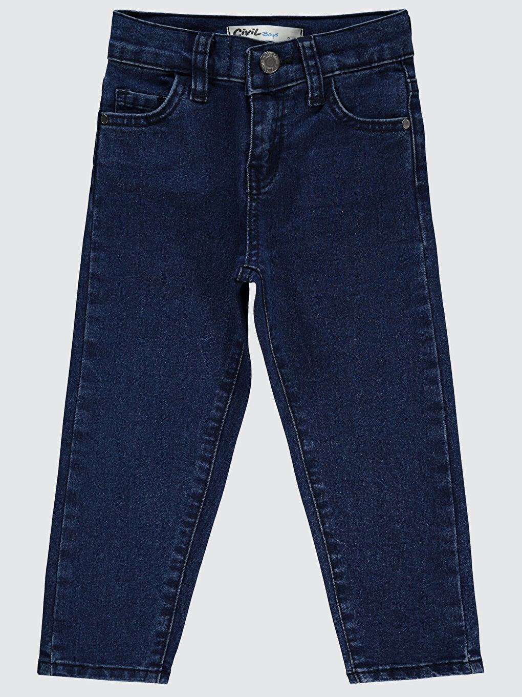 Boys Erkek Çocuk Jean Pantolon 2-5 Yaş Koyu Mavi-2