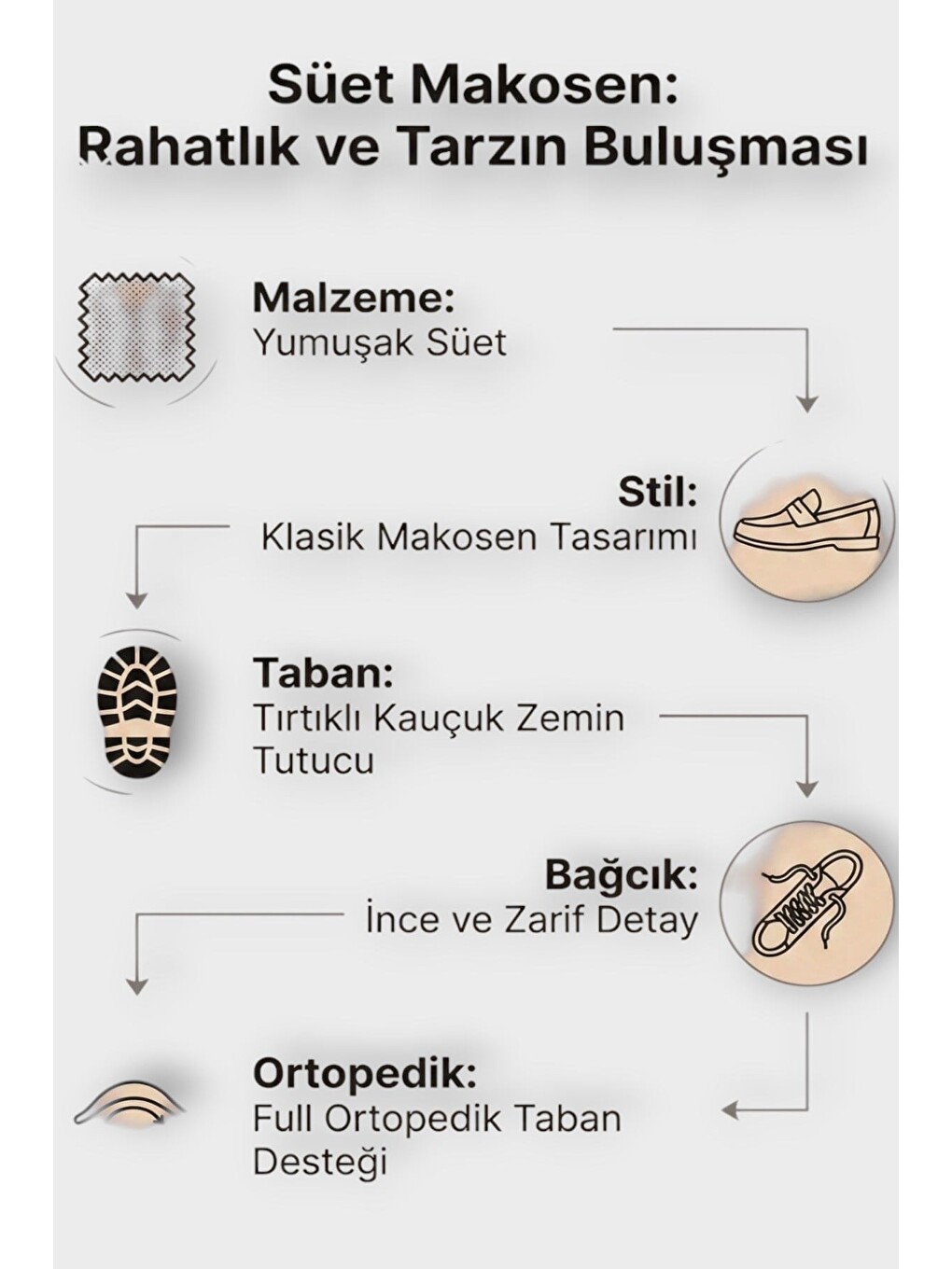 Bej Ortopedik Rahat Taban Bağcıklı Günlük Kadın Casual Ayakkabı Vizon-10