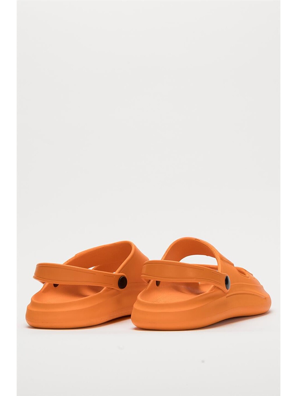 Unisex Ortopedik Deniz Havuz Terliği Sandalet Turuncu-7