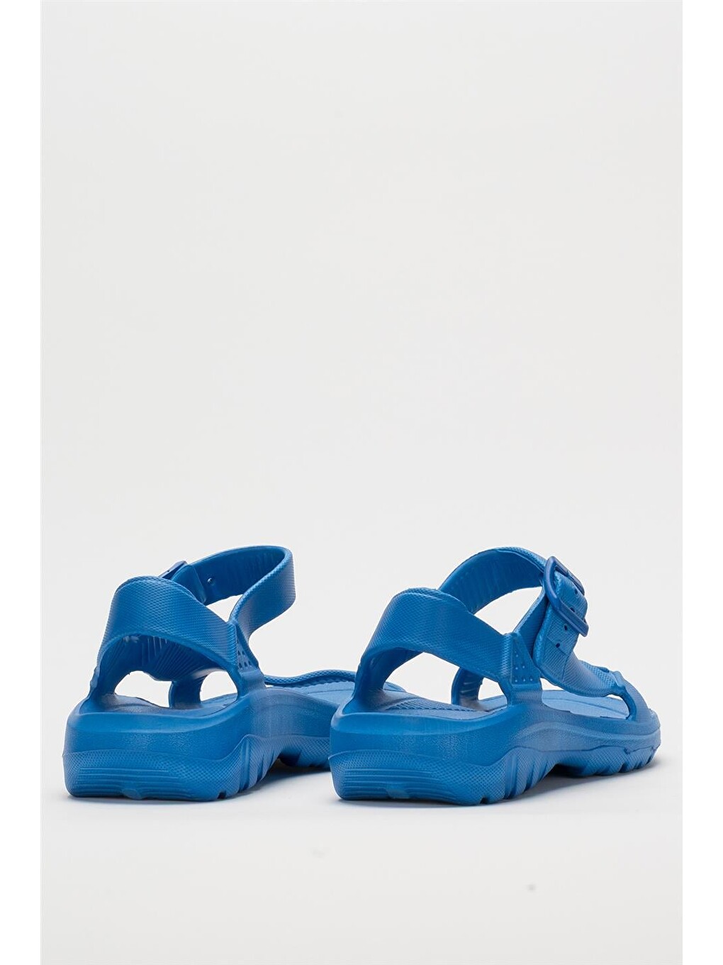Unisex Eva Spor Kaymaz Yürüyüş Sandaleti Mavi-6