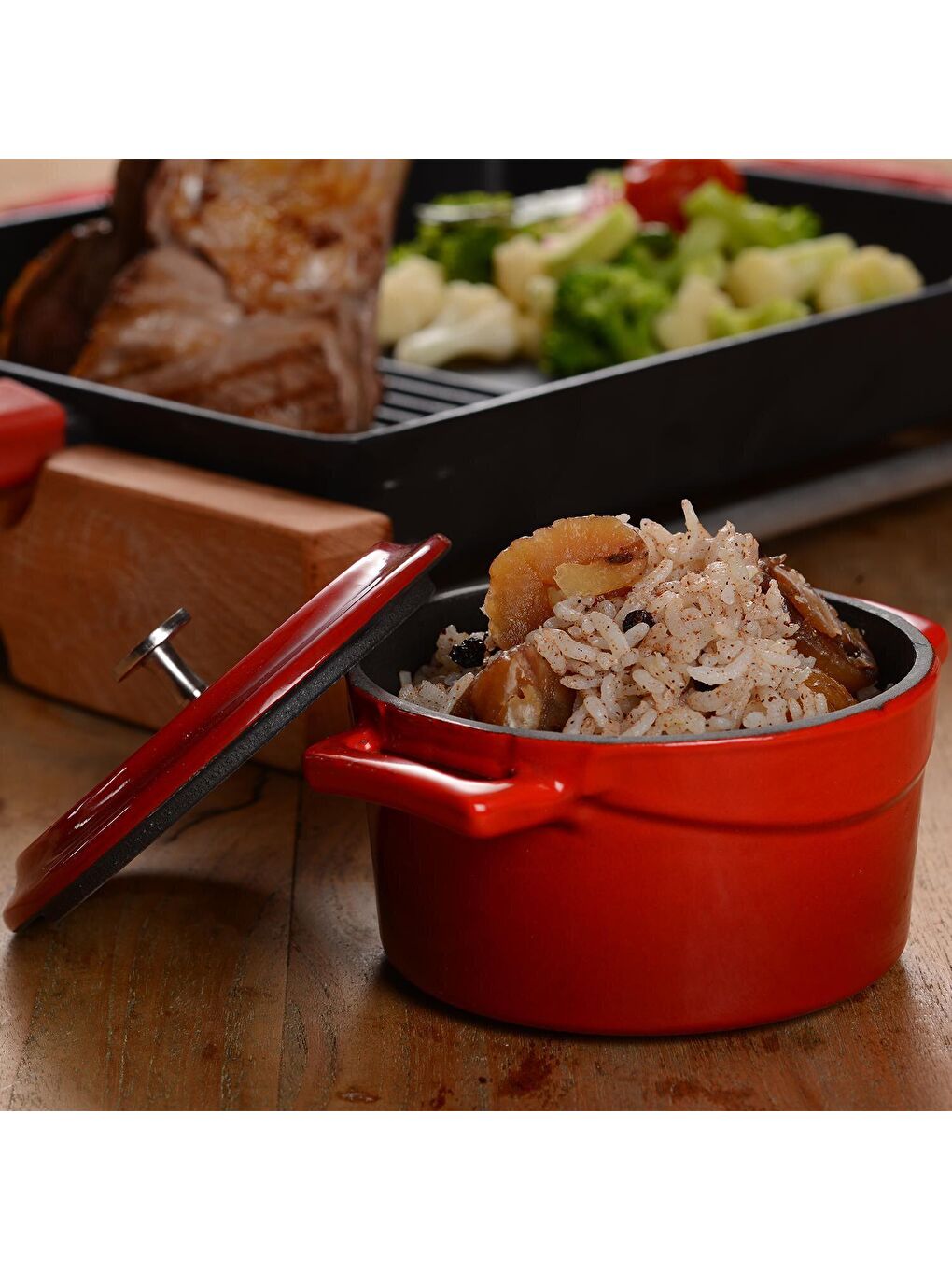 Siyah Yuvarlak Tencere. Trendy Çap(Ø) 14cm.-3