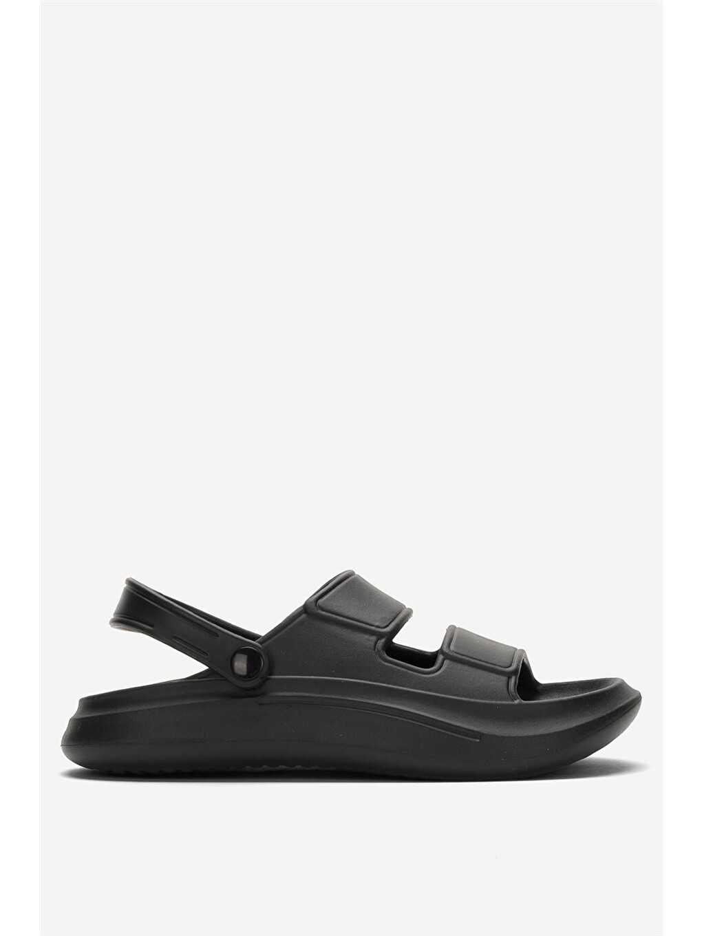 Unisex Ortopedik Deniz Havuz Terliği Sandalet Siyah