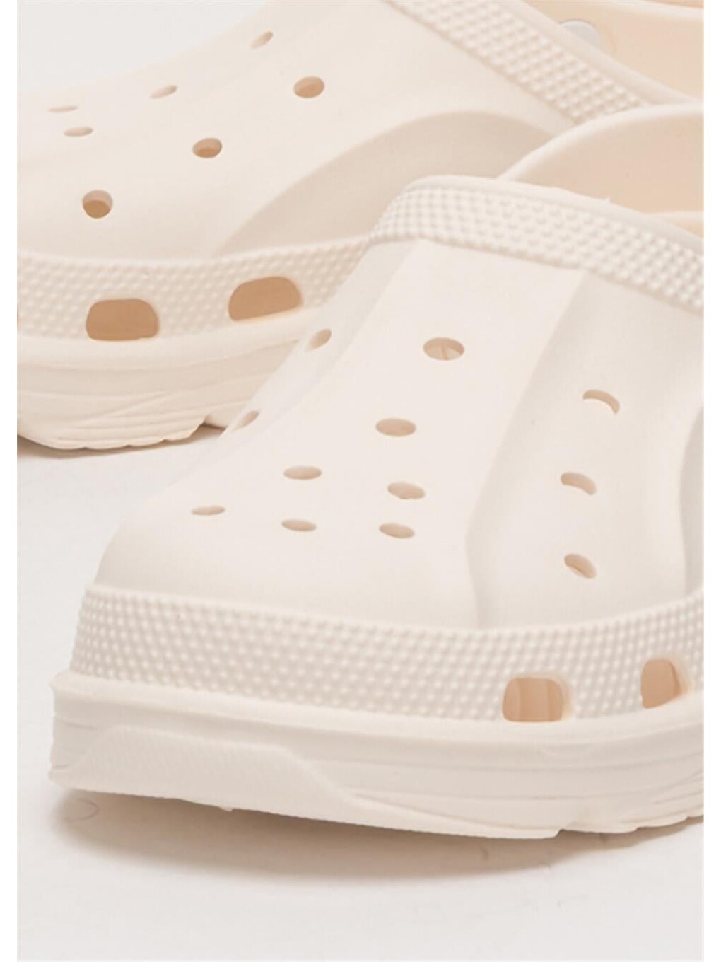 Ekru Erkek Eva Rahat Comfort Terlik Krem-4