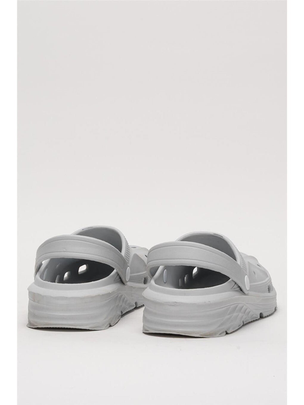 Erkek Eva Rahat Comfort Terlik Gri-7